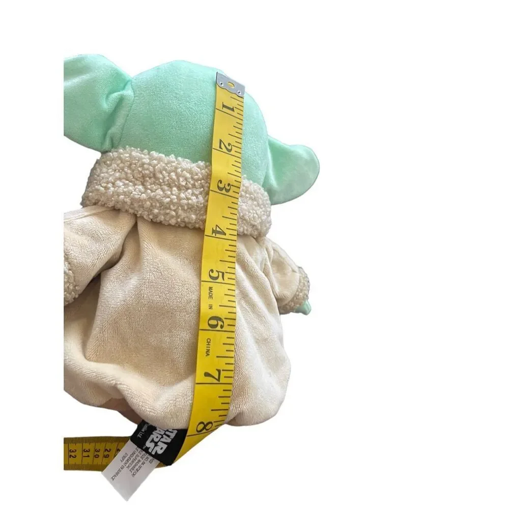 Star Wars Tan Green Mandalorian Baby Yoda The Child Grogu Plush Toy